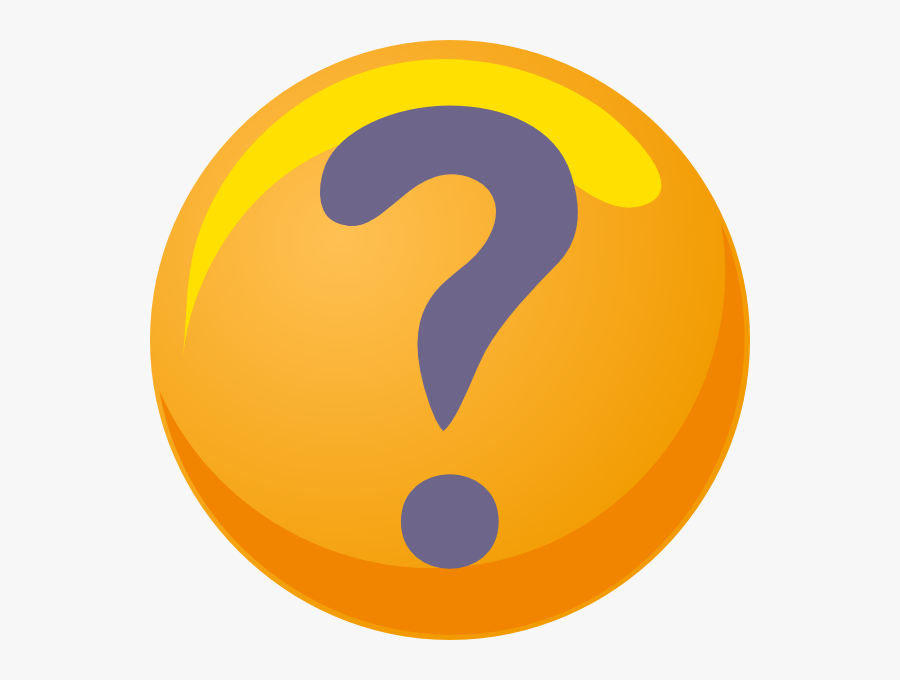 Emoji Face With Question Mark, Transparent Clipart