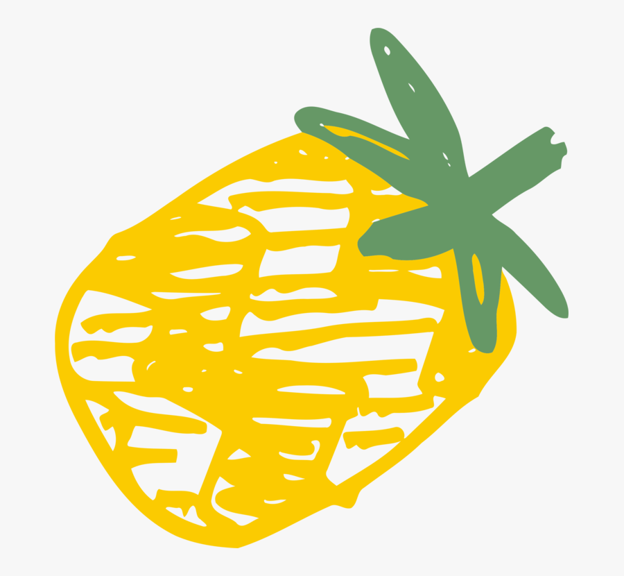 Plant,flower,leaf - Pineapple, Transparent Clipart