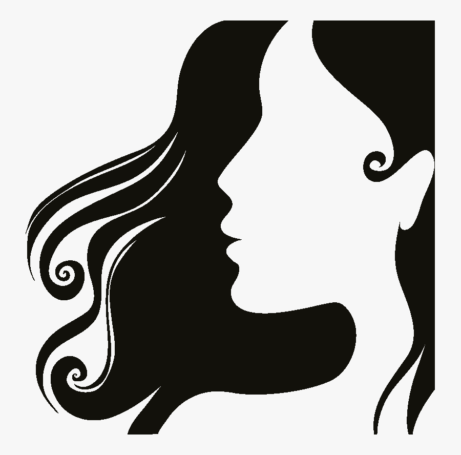 Female Head Silhouettes Vector Icon Template Clipart - Finer Womanhood Zeta Phi Beta, Transparent Clipart