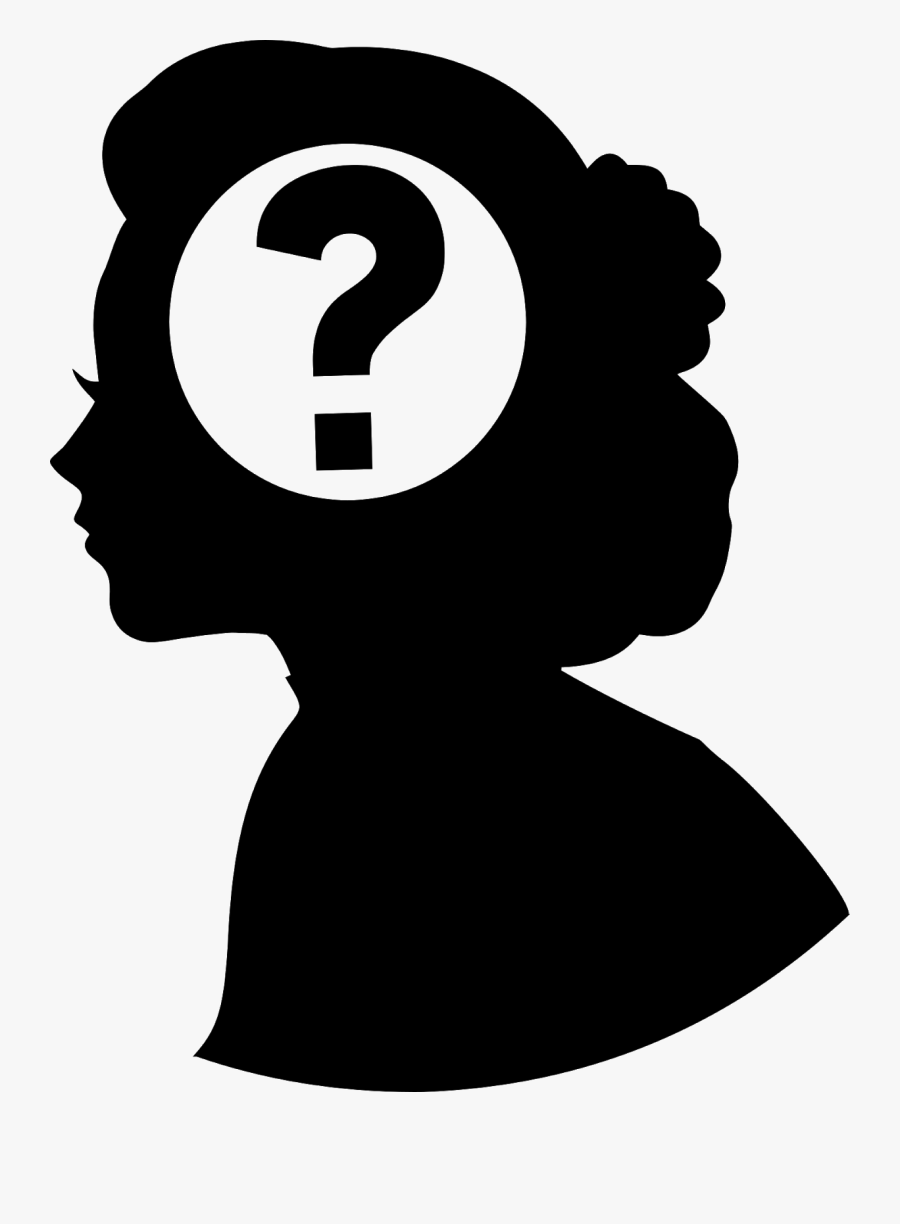 Question, Mark, Shape, Head, Creative, Woman, Brain - Creativity, Transparent Clipart