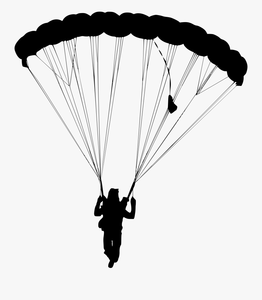 Free Download - Parachuting, Transparent Clipart
