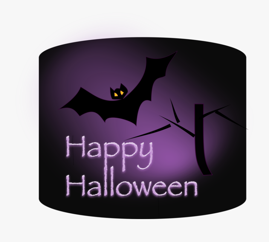 Scary Bat Night Svg Clip Arts - Emblem, Transparent Clipart