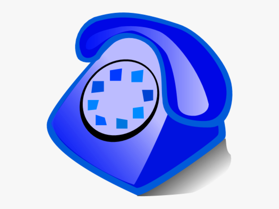 Phone Clipart Blue - Color Phone Clip Art, Transparent Clipart