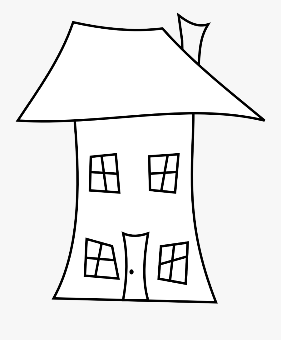House Line Drawing - House Line Drawing Png, Transparent Clipart