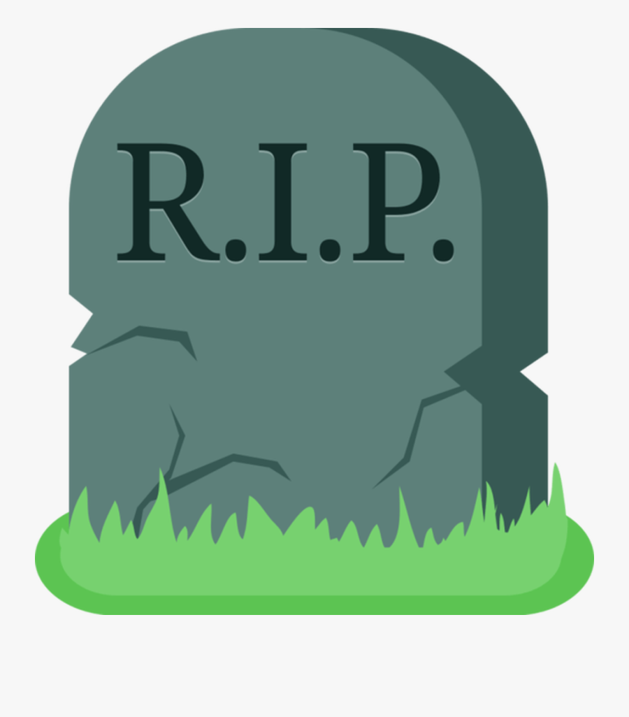 Headstone Rip Tombstone Clipart Image - Death Clipart, Transparent Clipart