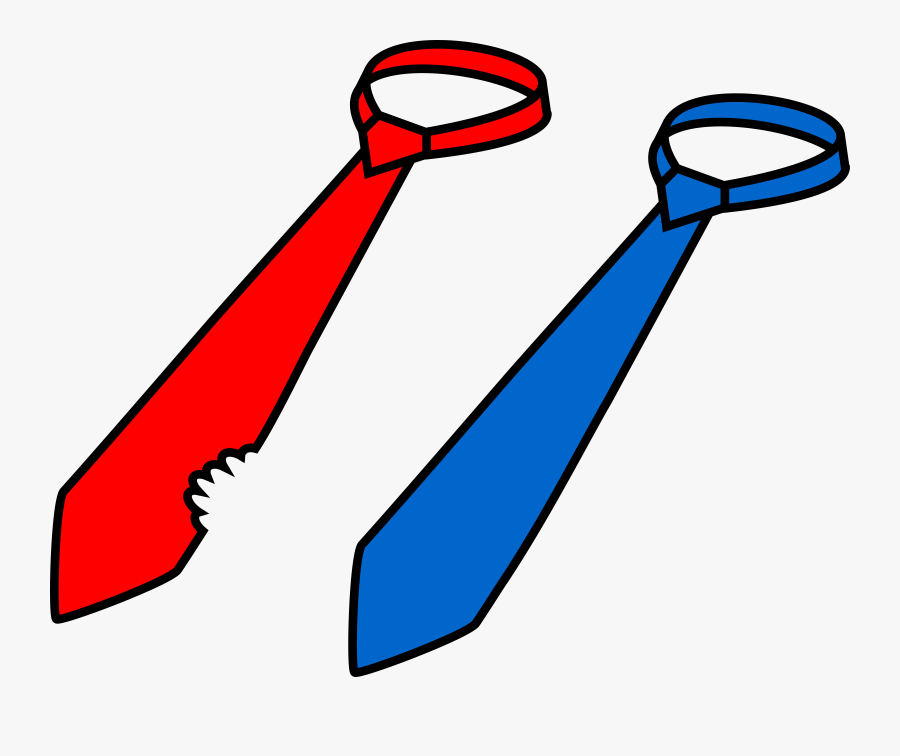 Clipart Two Ties - School Tie Clipart, Transparent Clipart