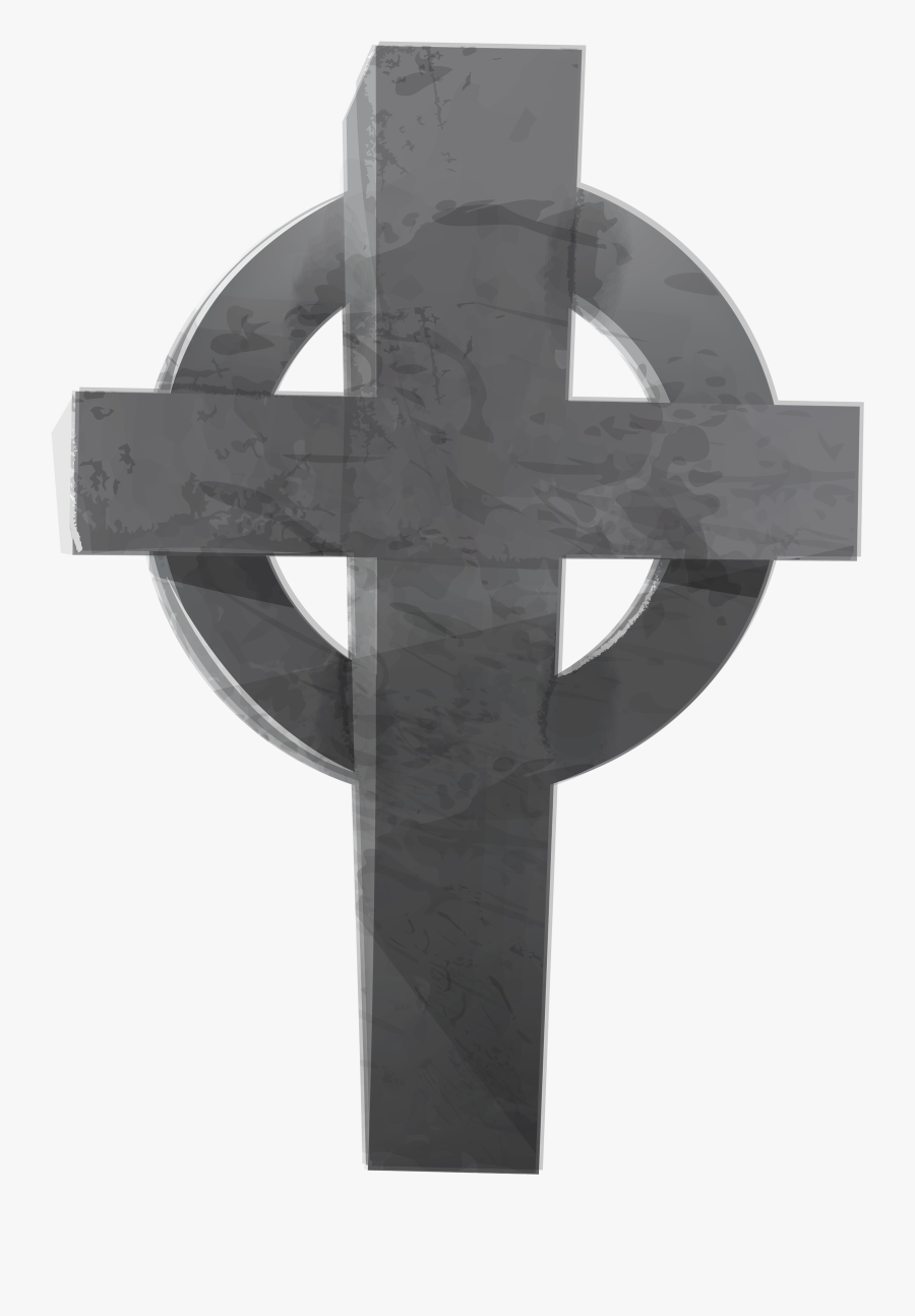 Cross Tombstone Clipart Image - Cross Tombstone Png, Transparent Clipart