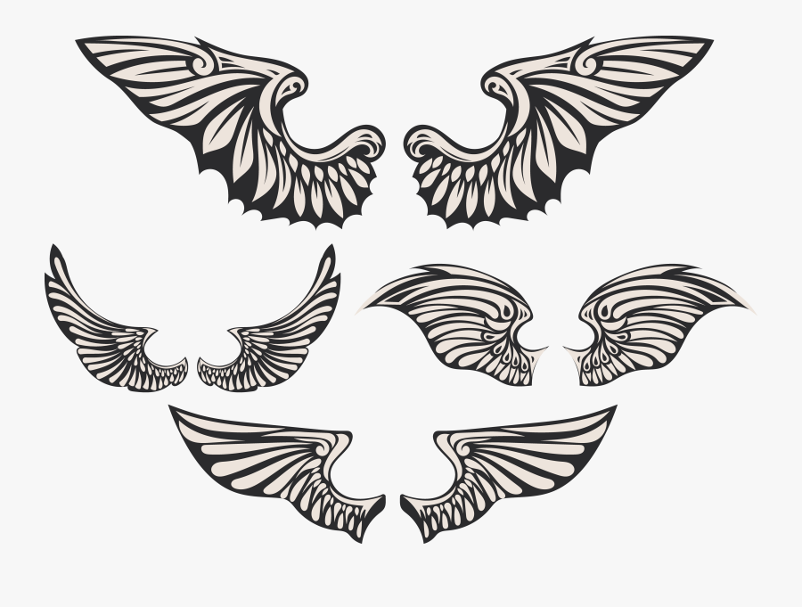 Transparent Angel Wings Vector Png - Portable Network Graphics, Transparent Clipart