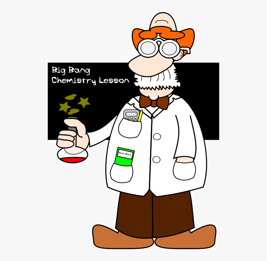 Science Experiment Clipart For Kids Clipart - Chemistry Teacher Png, Transparent Clipart