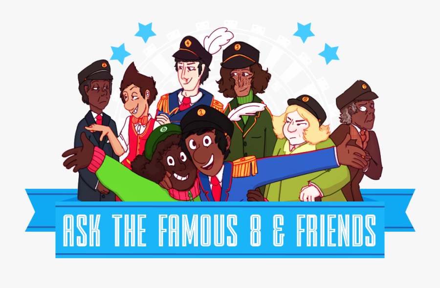 Family And Friends Day Clipart - Ask The Famous 8, Transparent Clipart
