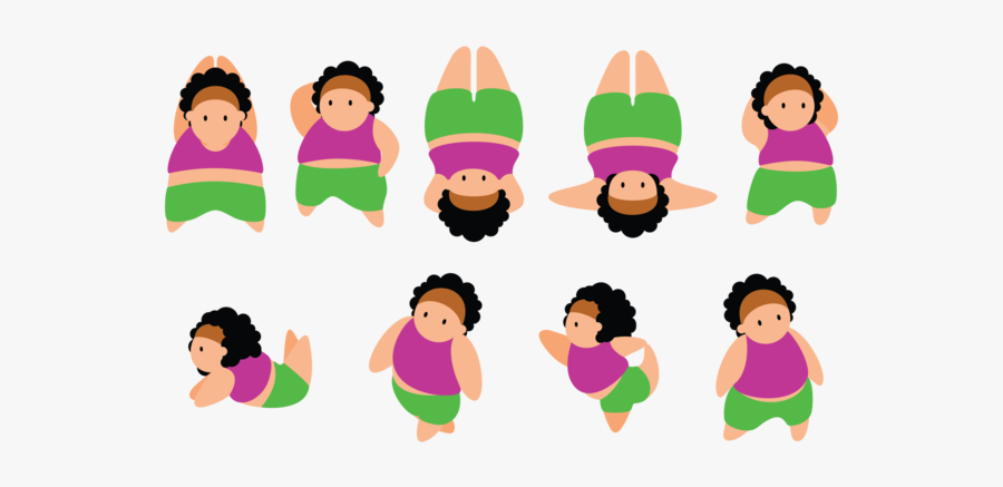 Plus Size Girls Cartoon - Plussize Cartoon Png, Transparent Clipart