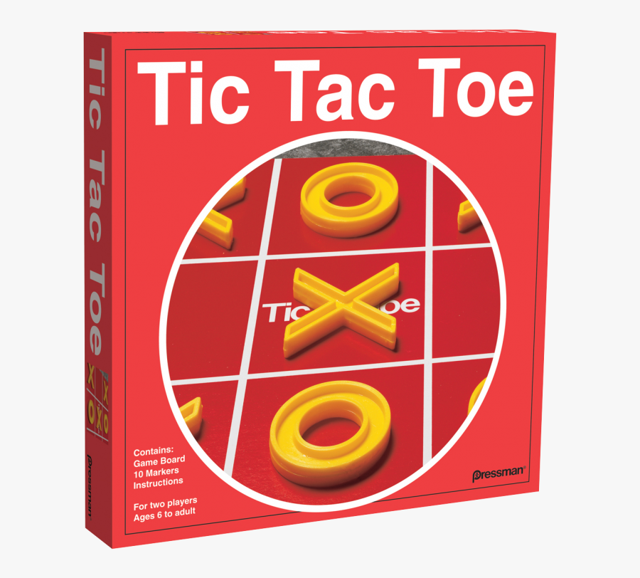 Tic Tac Toe - Pressman Tic Tac Toe, Transparent Clipart