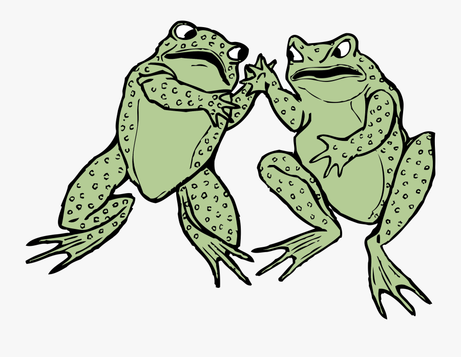 Two Frogs Clip Arts - Frog Clip Art, Transparent Clipart
