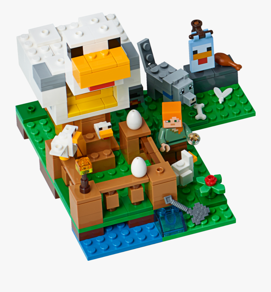 The Chicken Coop - Lego Minecraft Chicken Coop, Transparent Clipart
