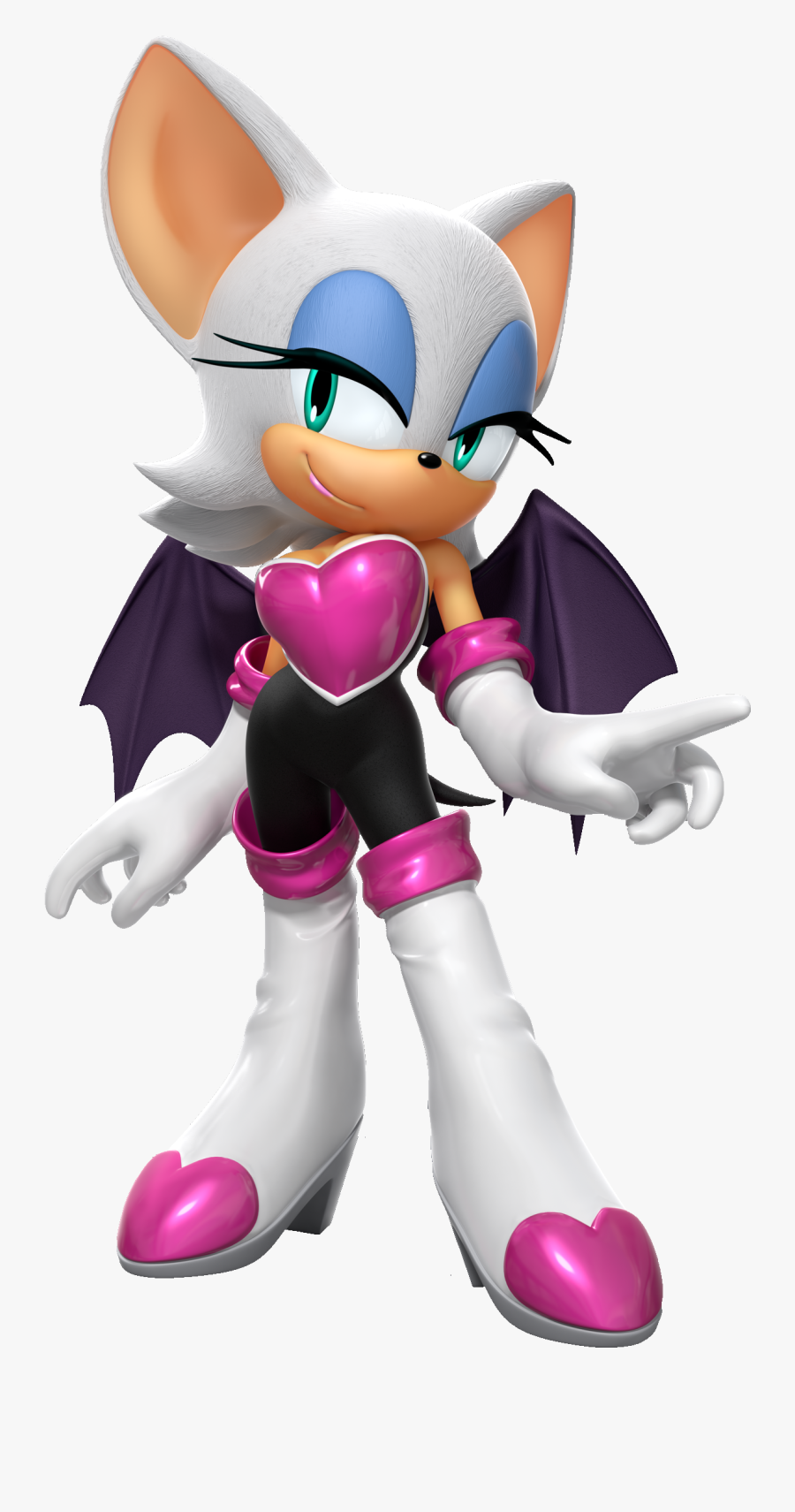 Rouge The Bat Png - Mario And Sonic At The Rio 2016 Olympic Games Rouge, Transparent Clipart