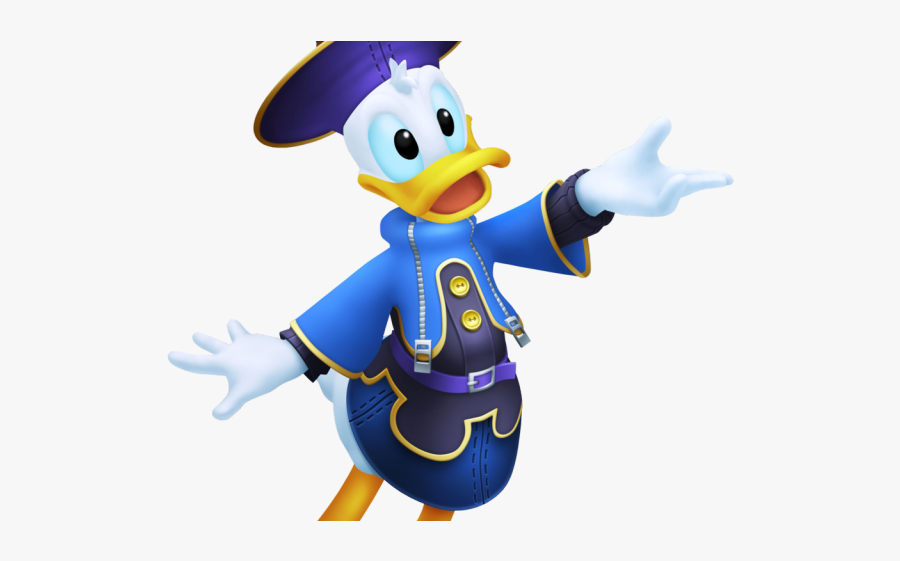 Kingdom Hearts Magician Donald, Transparent Clipart