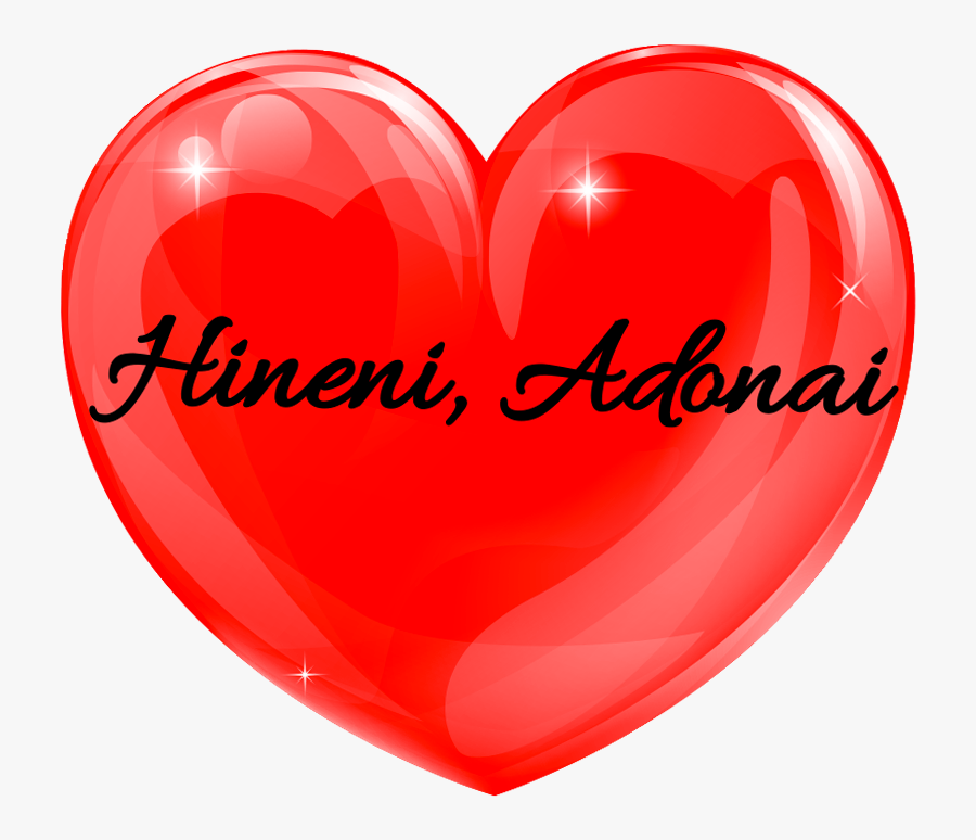 Clipart Transparent Download Hineni Adonai Jewish Jewels - Love, Transparent Clipart