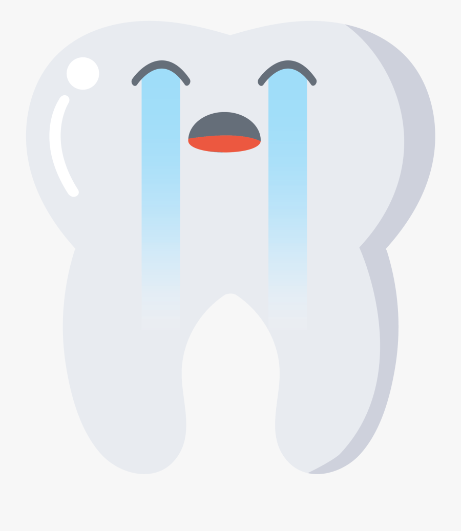 Dental Clipart Mouthwash - Sad Tooth Png, Transparent Clipart