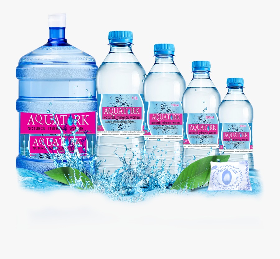 Bottles Mineral Water Bottled International Association - Psd Water, Transparent Clipart