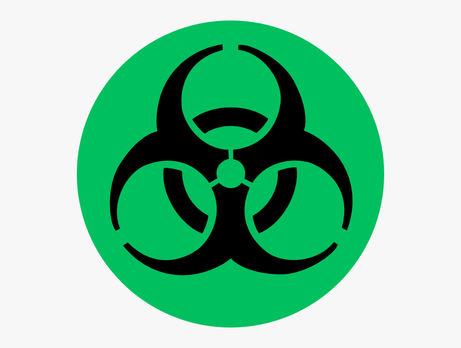 Biohazard Png Green, Transparent Clipart