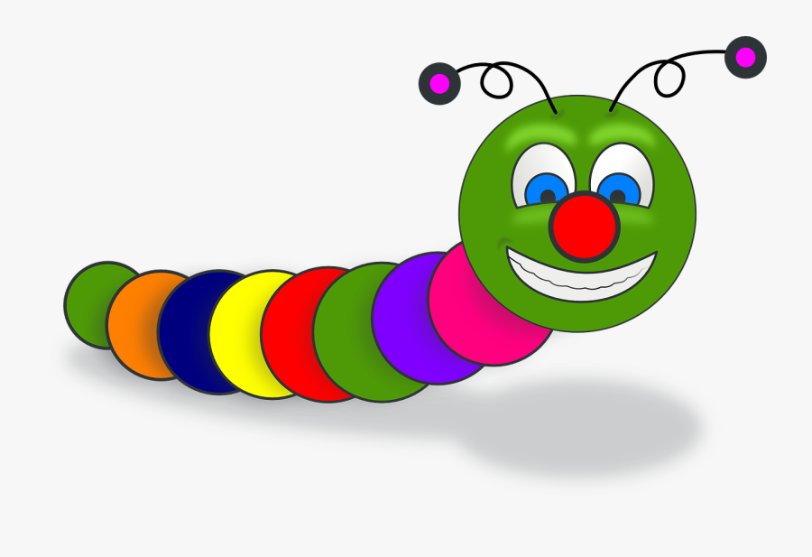 Very Hungry Caterpillar By Eric Carle Worm-310642 - Worm Clipart, Transparent Clipart