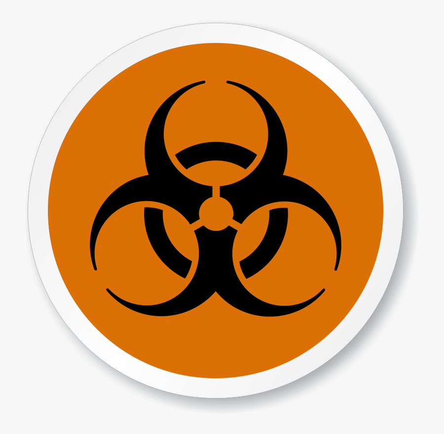 Poison Clipart Infectious Waste - Biohazard Symbol Green Transparent, Transparent Clipart