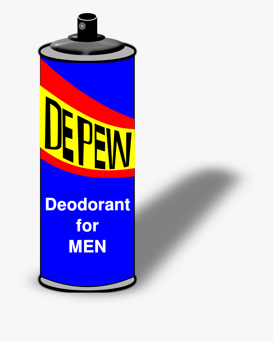 Deodorant Clipart Spray Deodorant - Cylinder, Transparent Clipart