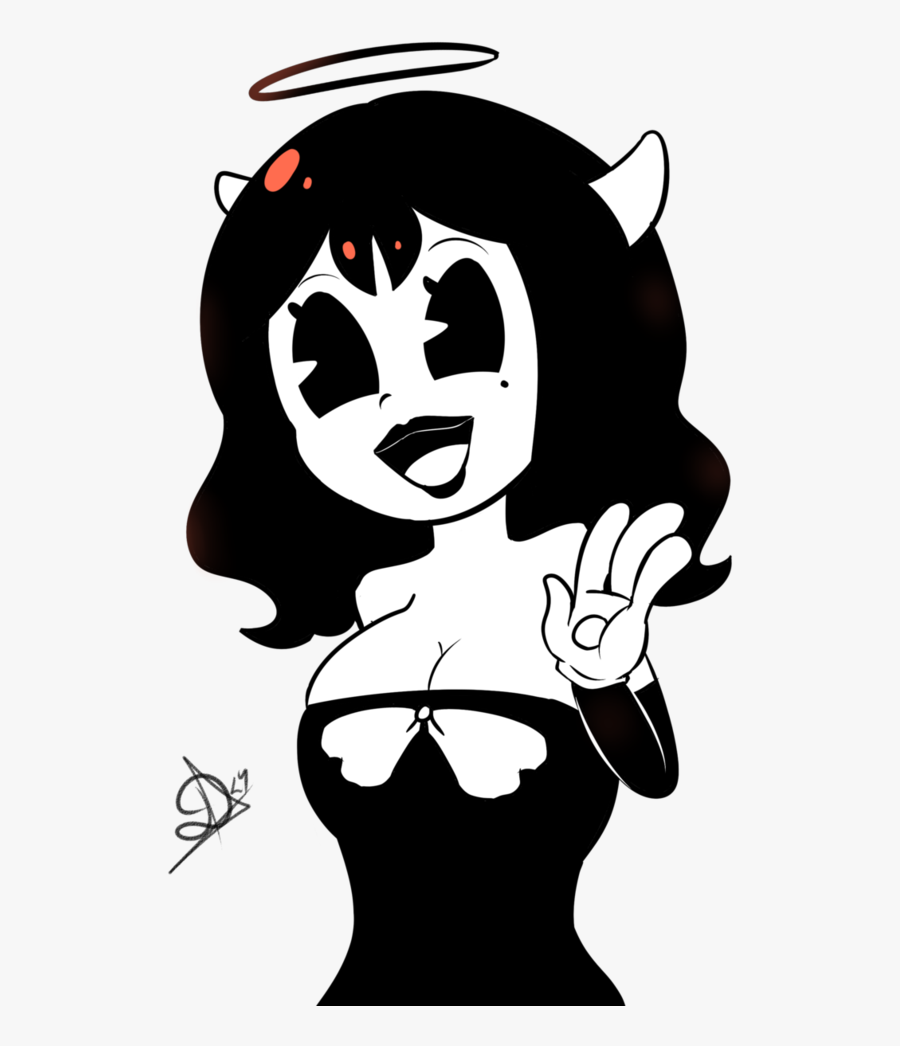 Alice Angel Bendy - Angel Bendy And The Ink Machine , Free Transparent ...