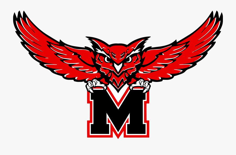 Return Home - Marshall High School Owls Logo, Transparent Clipart