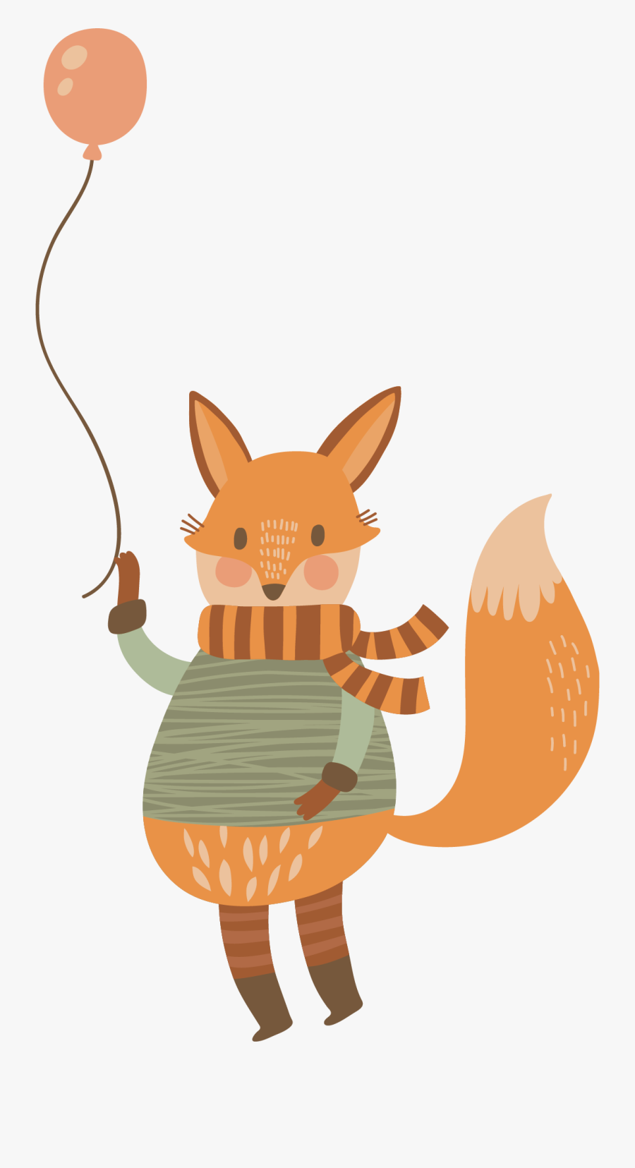 Euclidean Vector Fox Cute Free Photo Png Clipart - Portable Network Graphics, Transparent Clipart