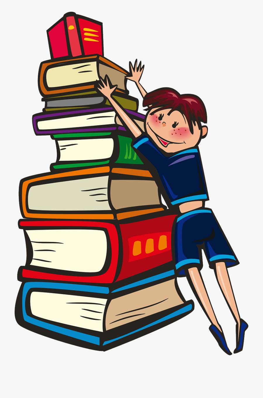 Books Our Best Friends, Transparent Clipart