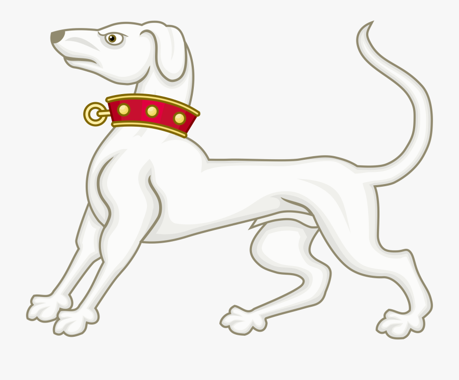 Heraldic Greyhound, Transparent Clipart