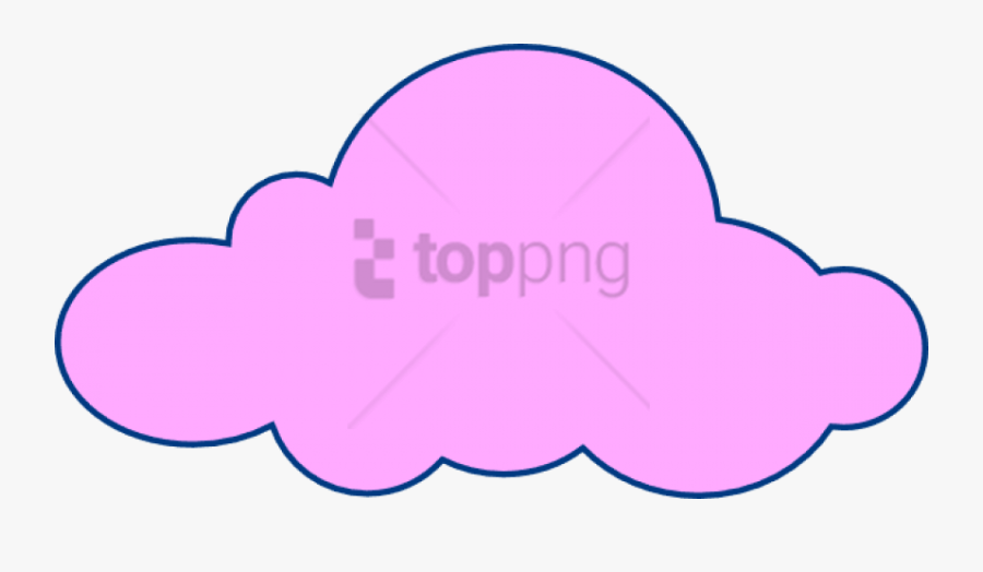 Transparent Clipart Downloadable - Pink Cloud Clipart Png, Transparent Clipart