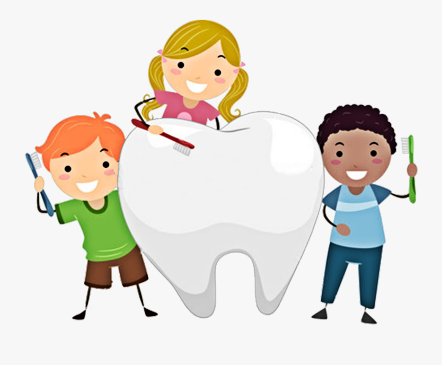 Transparent Boy Brush Teeth Clipart - Dental Health For Kids, Transparent Clipart
