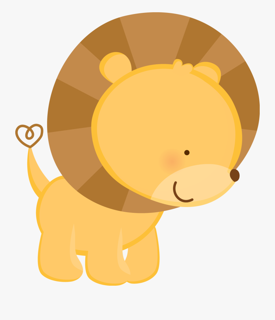 Lion Clipart Baby Shower - Imagenes Dibujo Tigre Png, Transparent Clipart