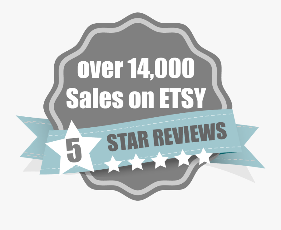 5 Star Sales Badge 2 - Sign, Transparent Clipart