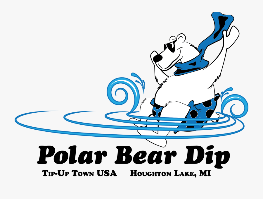 Branding Mark For Polar Bear Dip Event - Can Read This Roll Me, Transparent Clipart