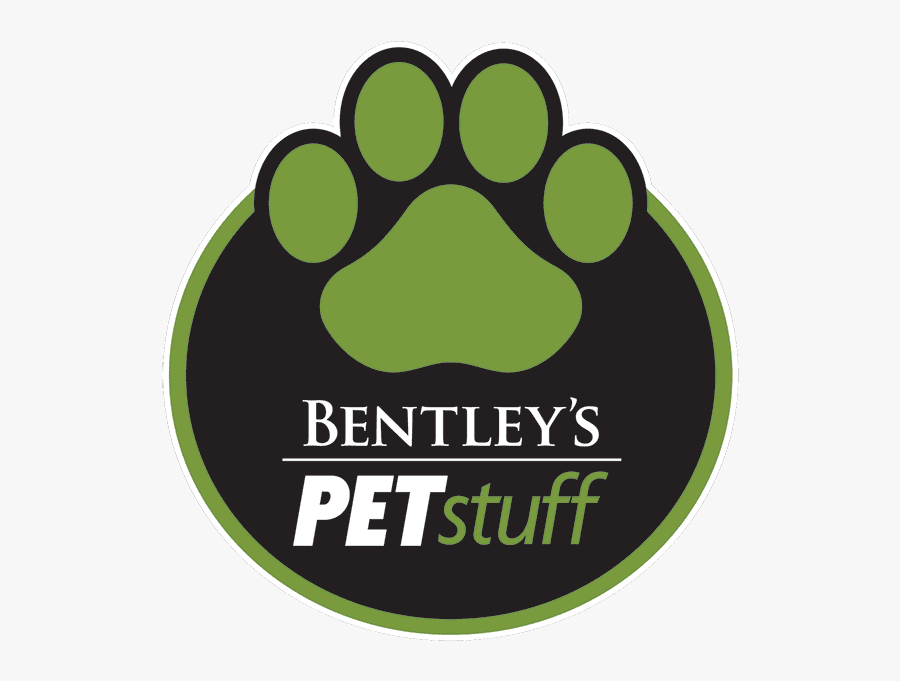 Clip Art Natural Dog And Cat - Bentley's Pet Stuff Logo, Transparent Clipart