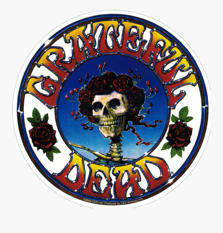 Grateful Dead Skull And Roses - Grateful Dead Fillmore West 1969, Transparent Clipart