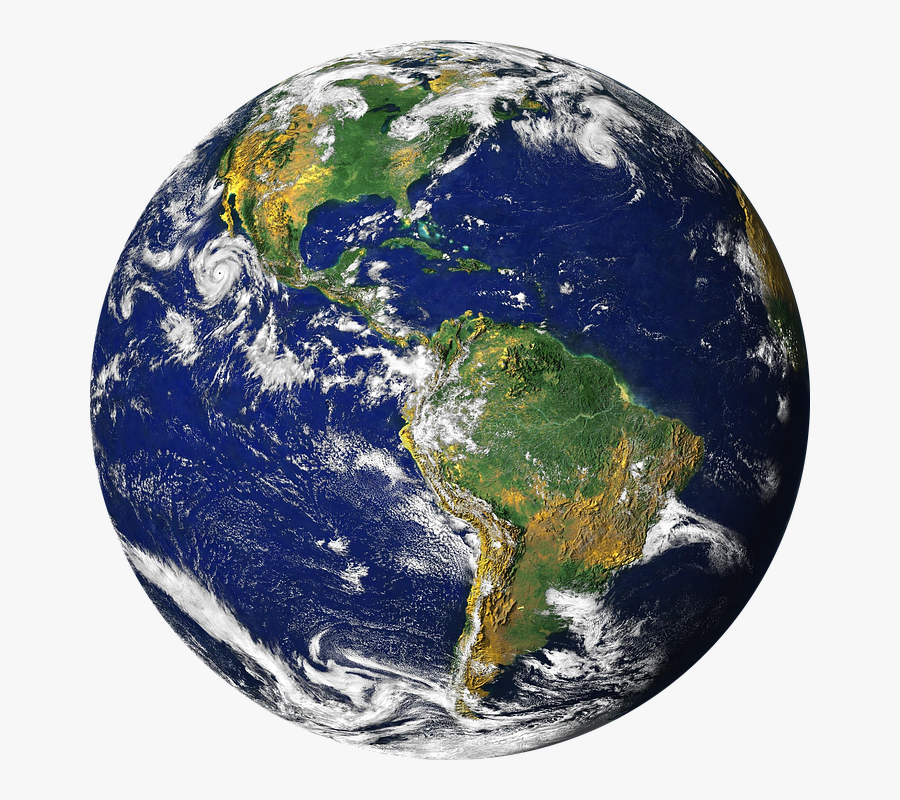 Globe Earth World Image Pixabay - Earth Png, Transparent Clipart