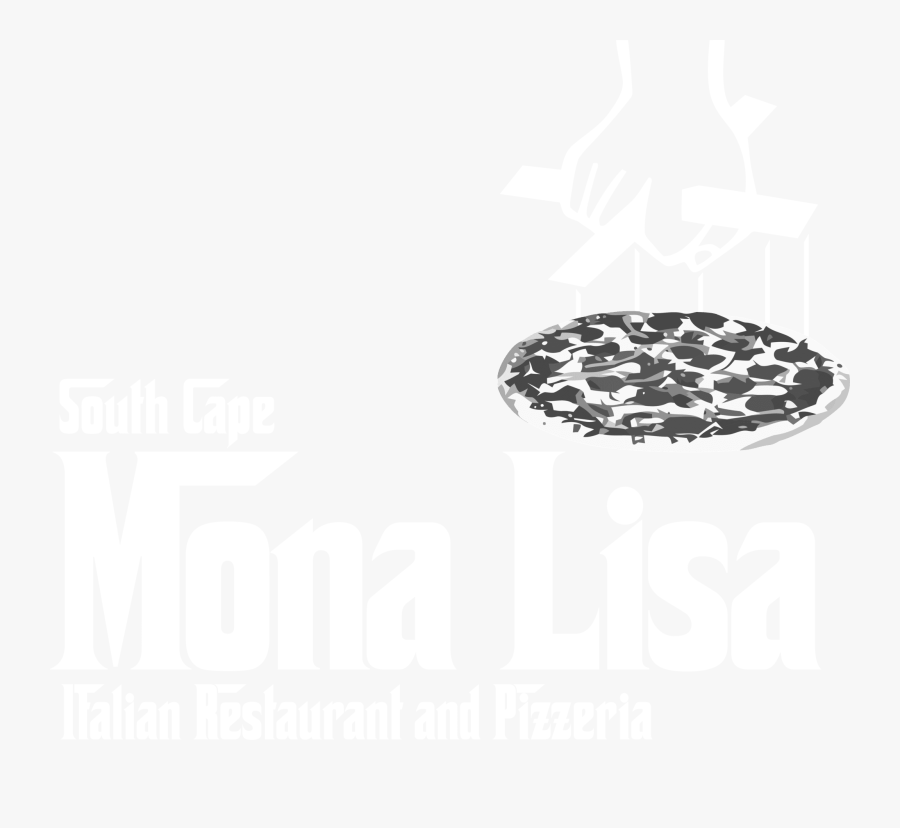 South Cape Mona Lisa New York Style Pizza Logo - Poster, Transparent Clipart