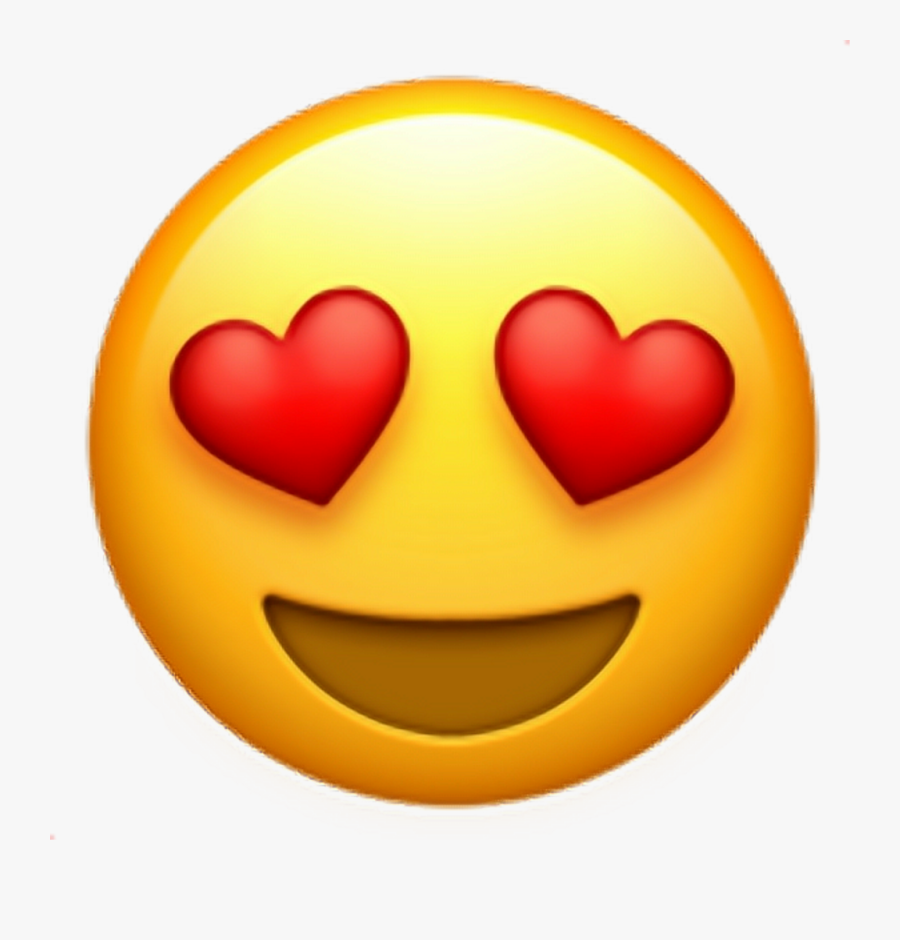 Emoji Clipart Iphone - Emoji Whatsapp In Love, Transparent Clipart