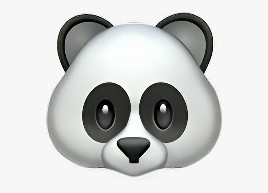 Panda Clipart Emoji - Emoji Panda Png, Transparent Clipart