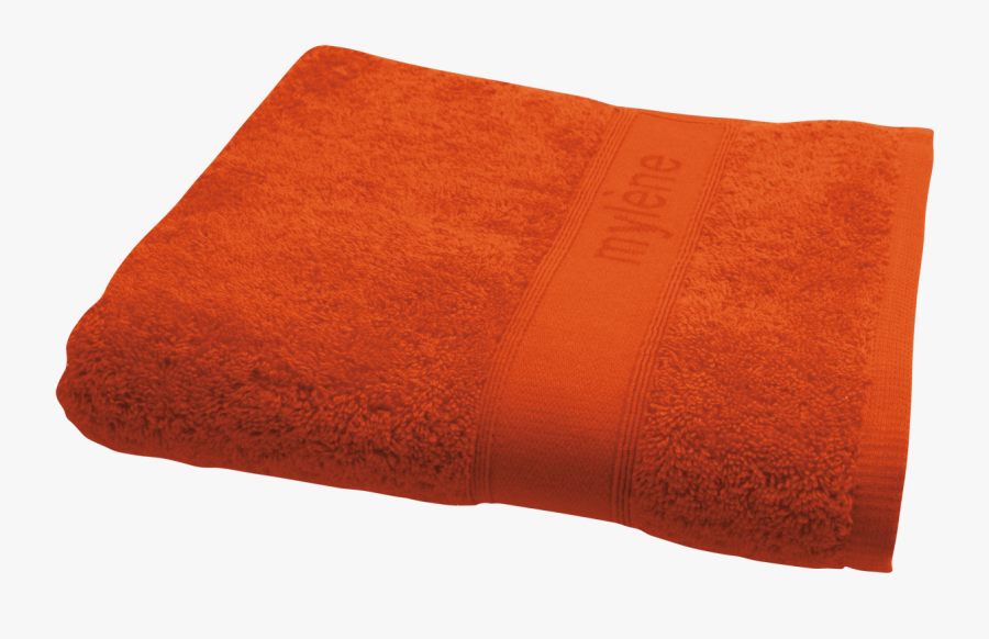 Orange Towel Png Clipart , Png Download - Small Towel Png, Transparent Clipart
