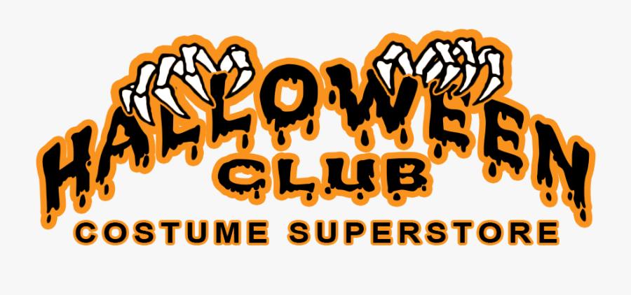 Halloween Costume Shop Logo, Transparent Clipart