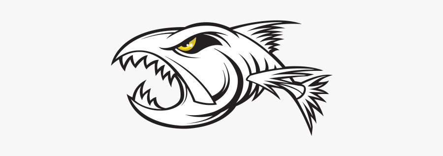 Clip Art Fish Skeleton Logo - Fish Drawing, Transparent Clipart