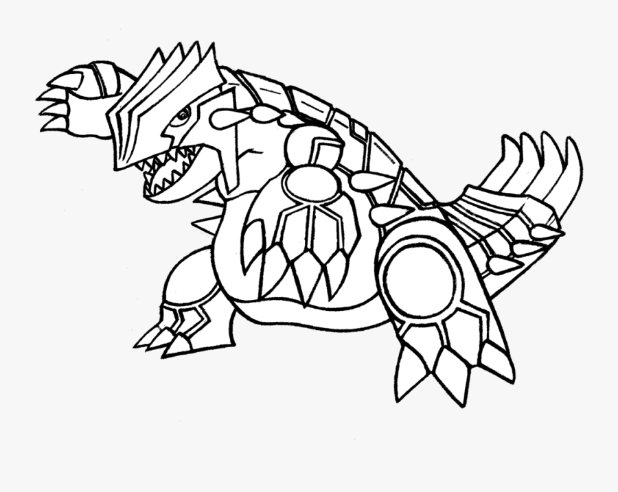 Pokemon Coloring Page - Legendary Pokemon Colouring Pages, Transparent Clipart