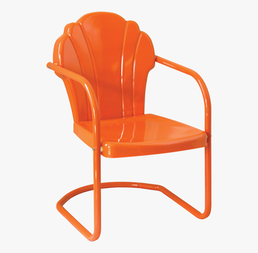 Clip Art Retro Outdoor Furniture - Retro Metal Lawn Chairs, Transparent Clipart