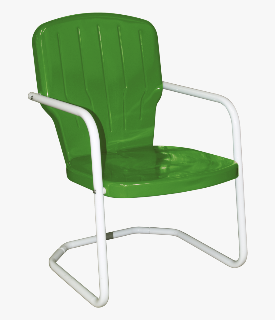 Lawn Chair - Flanders Fort Smith Arkansas Metal Chair Glider, Transparent Clipart