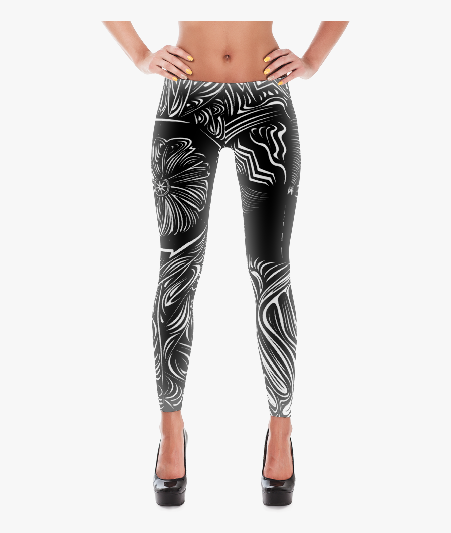 Clip Art Leggings Mock Up - Usa Leggings, Transparent Clipart